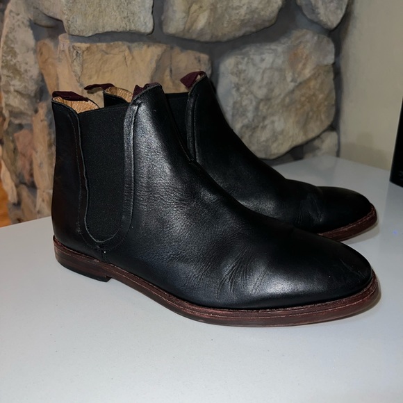 Hudson London Tamper in Black Chelsea Boots Size 8.5 - Picture 4 of 10